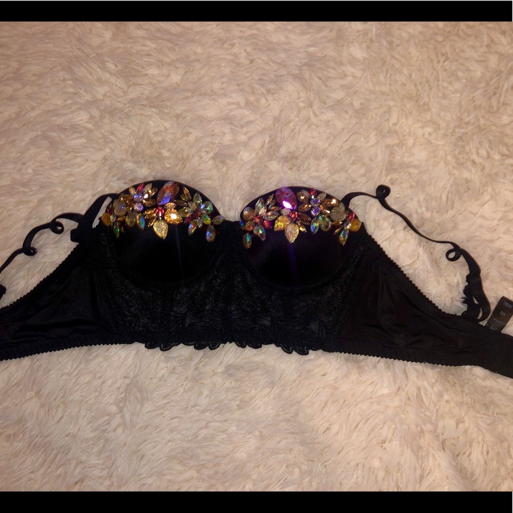 Bebe corset/ bra with beautiful beading